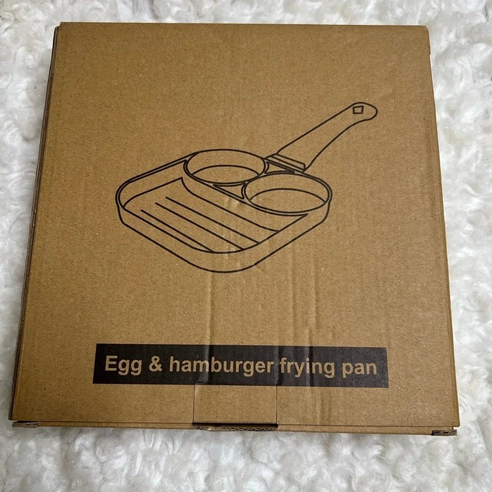 NEW EGG & HAMBURGER FRYING PAN